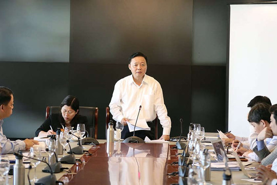 Bộ trưởng Trần Hồng Hà: Sớm hoàn thiện 02 Dự thảo Nghị định đất đai