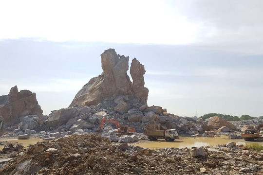 Thanh Hóa: Nhiều mỏ đá vi phạm trong khai thác khoáng sản