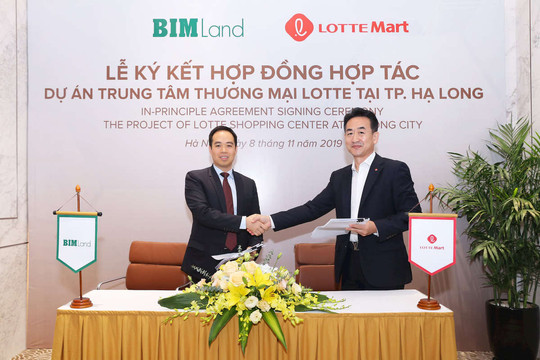 BIM Land hợp tác với Lotte Mart