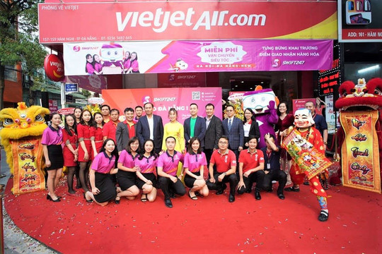 Vietjet, SWIFT247, Grab giới thiệu dịch vụ chuyển phát siêu tốc tại Đà Nẵng