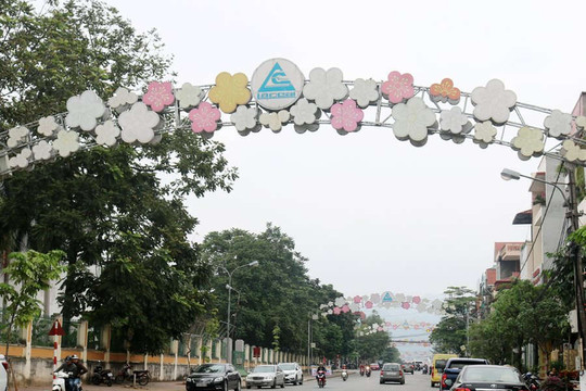 Lào Cai: Xây dựng nhiều tuyến phố kiểu mẫu xanh - sạch - đẹp