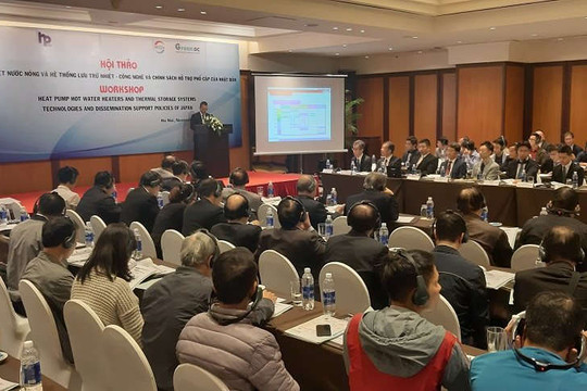 Nhật Bản thúc đẩy công nghệ bơm nhiệt, hệ thống lưu trữ nhiệt ở Việt Nam