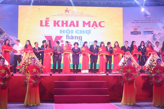 Đà Nẵng gần 200 doanh nghiệp tham gia Hội chợ hàng Việt 2019