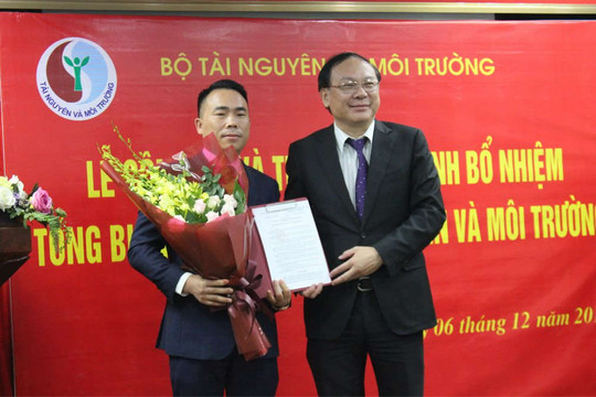 Nhà báo Đào Xuân Hưng giữ chức Tổng biên tập Tạp chí Tài nguyên và Môi trường
