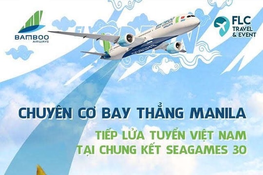 Bamboo Airways khai thác chuyến bay đến Philipines phục vụ SEA Games 30