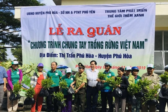 Trên 1 triệu cây giống đến với miền Trung