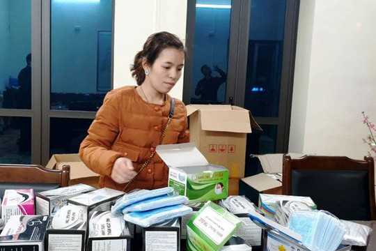 Lào Cai : Bắt giữ hơn 26 nghìn chiếc khẩu trang y tế nhập lậu