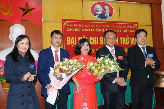 Đảng bộ Sở TN&MT Hà Tĩnh tổ chức Đại hội điểm cấp cơ sở  