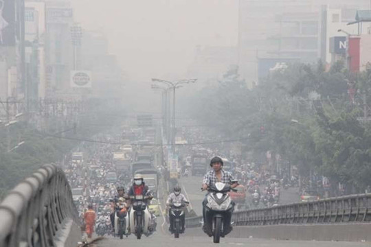 Chất lượng không khí đô thị diễn biến xấu trong 2 tháng đầu năm