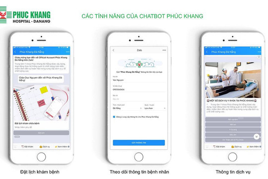 Đà Nẵng: Ứng dụng công nghệ Chatbot vào khám chữa bệnh trong mùa dịch COVID-19