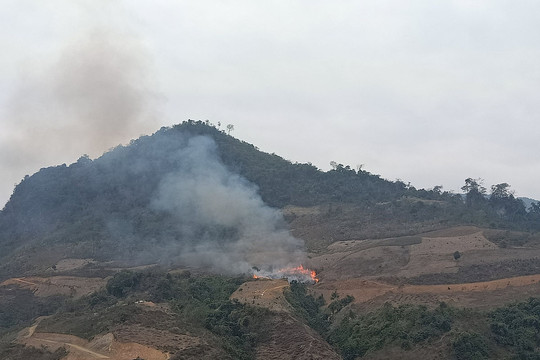 Điện Biên: Xuất hiện 2.153 điểm có nguy cơ cháy rừng