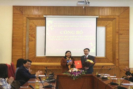 Tiến sĩ Nguyễn Phi Sơn giữ chức vụ Viện trưởng Viện Khoa học Đo đạc và Bản đồ