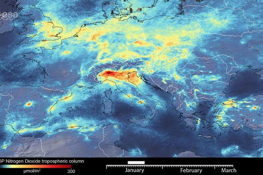 Ô nhiễm không khí ở Ý giảm đáng kể sau khi Ý phong toả đất nước chống COVID-19