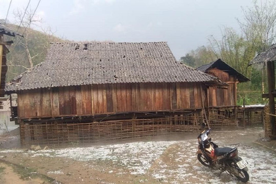 Sơn La: 330 nhà dân bị thiệt hại do mưa đá