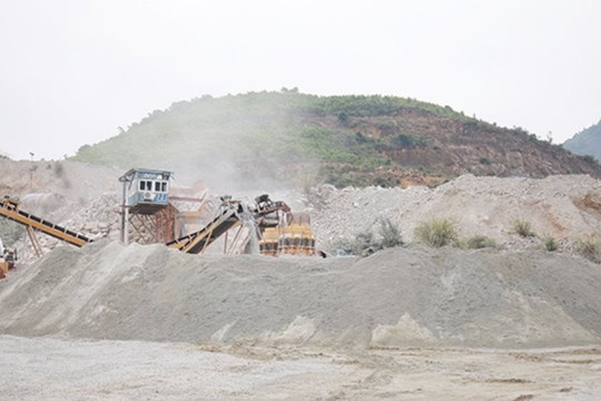 Hà Tĩnh: Nợ "xấu" hơn 35 tỷ đồng tiền cấp quyền khai thác khoáng sản
