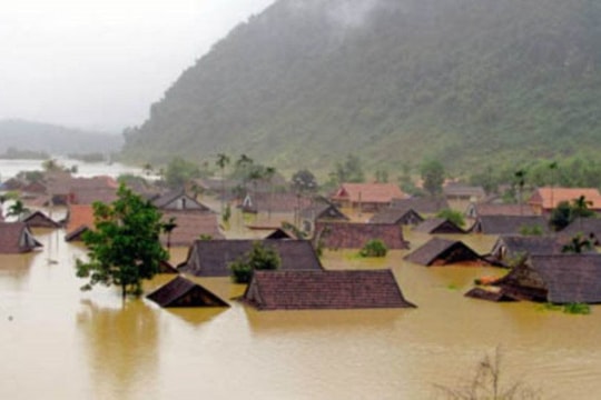 Tăng cường sự lãnh đạo của Đảng để phòng ngừa, ứng phó và khắc phục hậu quả thiên tai.