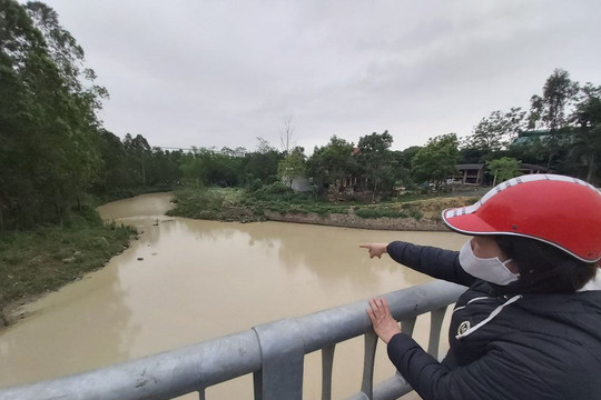 Phúc Yên – Vĩnh Phúc:  Cơ sở sàng đãi VLXD làm ô nhiễm nguồn nước