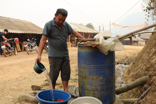 Điện Biên Đông: Nhiều công trình nước sinh hoạt kém hiệu quả