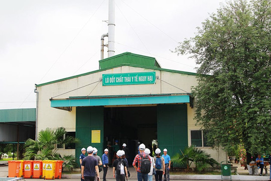 Hải Phòng: Lò đốt rác thải y tế Tràng Cát vẫn dư công suất