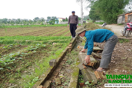 Yên Định (Thanh Hóa): Mương nội đồng xuống cấp, hơn 53 ha đất nông nghiệp nguy cơ thiếu nước