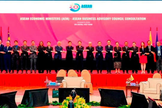 Các Bộ trưởng Kinh tế ASEAN – Nhật Bản ra Tuyên bố chung của về sáng kiến phục hồi kinh tế ứng phó với dịch Covid-19