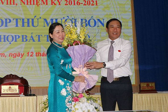 Bà Đinh Thị Lụa được bầu làm Phó Chủ tịch UBND tỉnh Hà Nam