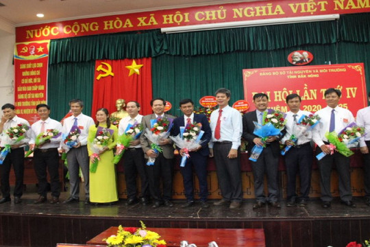 Đảng bộ Sở TN&MT Đắk Nông tổ chức Đại hội lần thứ IV nhiệm kỳ 2020-2025