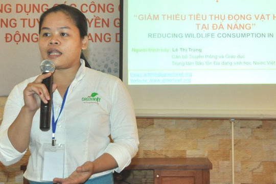 Cô gái Việt Nam được vinh danh làm “anh hùng điểm nóng đa dạng sinh học”