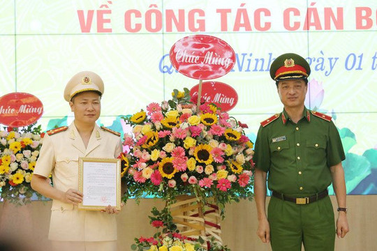 Đại tá Nguyễn Ngọc Lâm làm Giám đốc Công an tỉnh Quảng Ninh