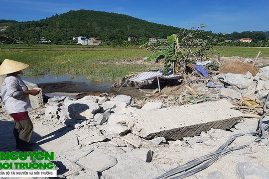 Hà Trung (Thanh Hóa): “Bẫy đá” treo đầu dân vì doanh nghiệp nổ mìn phá núi
