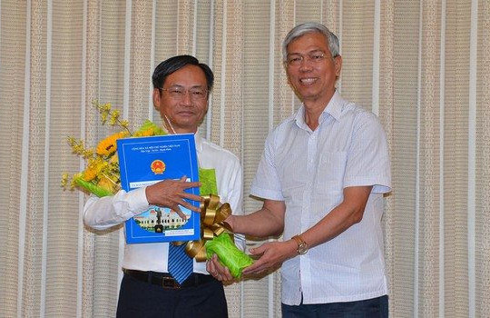 Ông Võ Trung Trực được bổ nhiệm Phó Giám đốc Sở TN&MT TP.Hồ Chí Minh