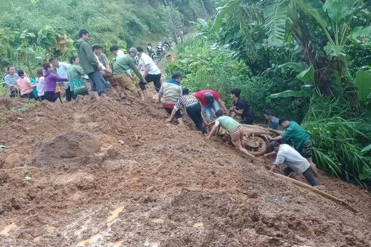 Lai Châu: Cảnh báo nguy cơ sạt lở đất trên phạm vi toàn tỉnh