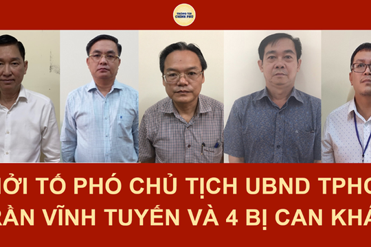 Khởi tố Phó Chủ tịch UBND TPHCM Trần Vĩnh Tuyến