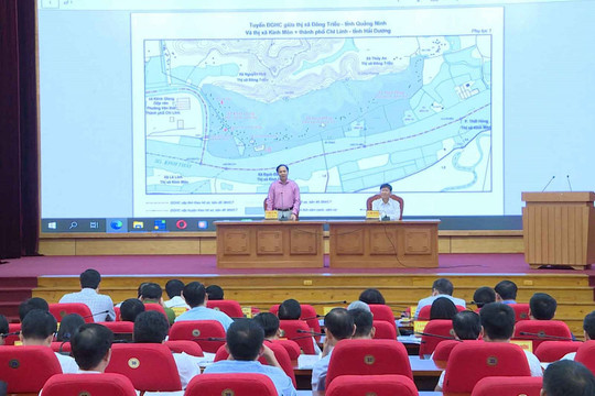 Hội nghị hiệp thương giải quyết tình trạng xâm canh, xâm cư giữa 2 tỉnh Quảng Ninh và Hải Dương