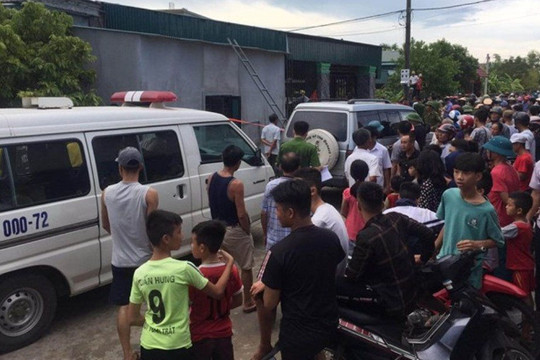 Hà Tĩnh: Cháy nhà khiến bốn mẹ con thương vong