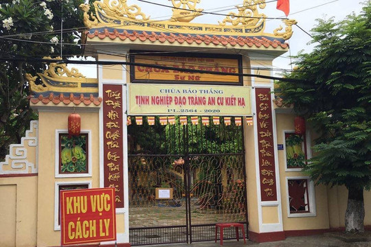 5 ca Covid-19 ở Quảng Nam, có người là sư cô, tiếp xúc nhiều