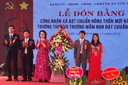 (Bình Giang) Hải Dương: Đạt chuẩn nông thôn mới