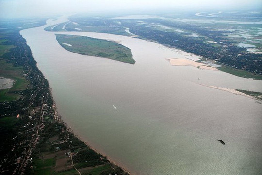 Dòng chảy trên lưu vực sông Mê Công bắt đầu tăng