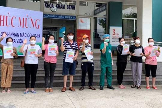 Thêm 8 bệnh nhân Covid-19 ở Đà Nẵng được xuất viện
