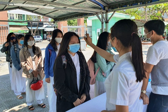 11.000 thí sinh Đà Nẵng sẽ xét nghiệm SARS-CoV-2 tại điểm thi vào ngày 1/9