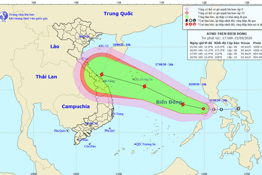 Nghệ An: Chủ động đối phó với áp thấp nhiệt đới có khả năng mạnh lên thành bão
