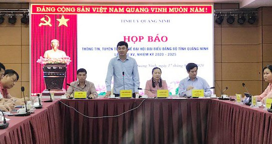 Đại hội Đảng bộ tỉnh Quảng Ninh lần thứ XV sẽ diễn ra từ ngày 25 - 27/9