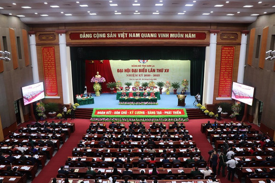 Khai mạc Đại hội Đại biểu Đảng bộ tỉnh Sơn La lần thứ XV nhiệm kỳ 2020-2025