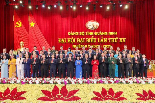  Bế mạc Đại hội Đại biểu Đảng bộ tỉnh Quảng Ninh lần thứ XV