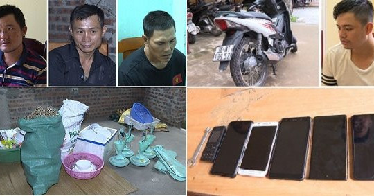 Thanh Hóa: Liên tiếp bắt các đối tượng trộm cắp, cướp giật tài sản