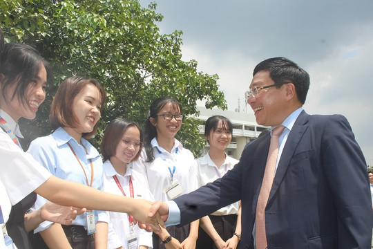 Phó Thủ tướng Phạm Bình Minh: Thanh niên phải là người định hình tương lai đất nước