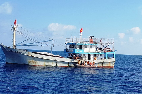 Đà Nẵng: 3 tàu cá bị chìm, 1 tàu mất tích