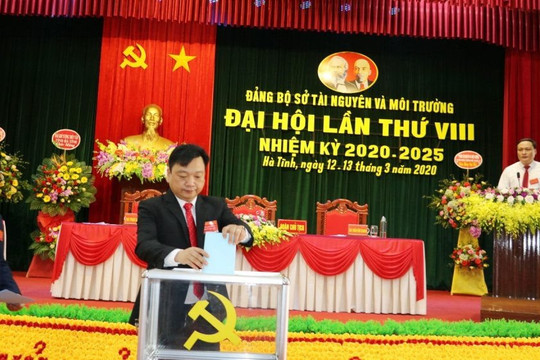 Hà Tĩnh điều chỉnh thời gian tổ chức Đại hội Đại biểu Đảng bộ tỉnh 