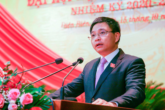 Đồng chí Nguyễn Văn Thắng được bầu giữ chức Bí thư Tỉnh uỷ Điện Biên