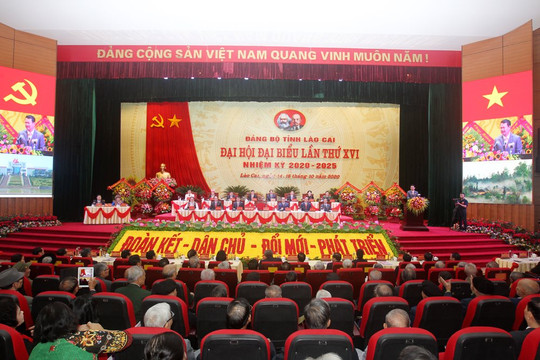  Khai mạc Đại hội Đại biểu Đảng bộ tỉnh Lào Cai lần thứ XVI